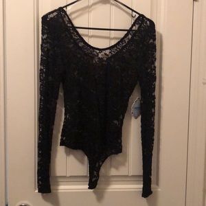Black Lace Bodysuit